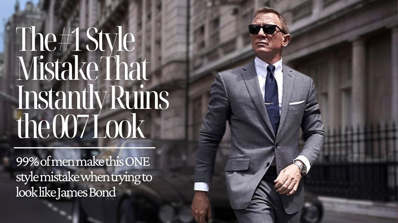The #1 Style Mistake That Instantly Ruins the James Bond 007 Look