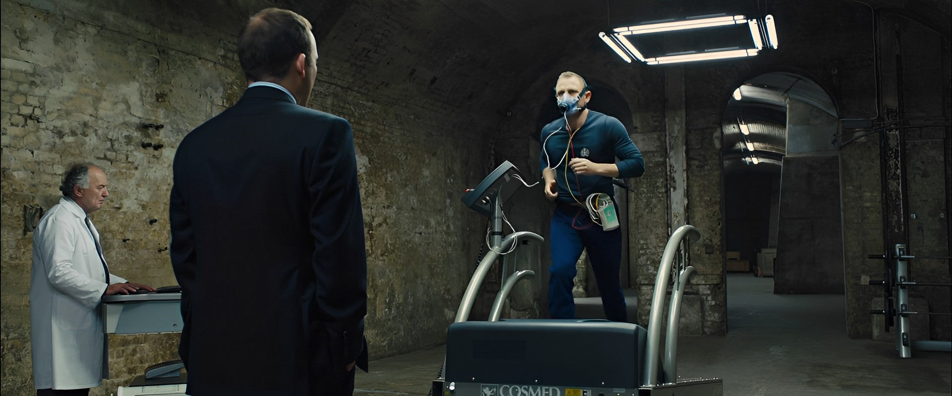 James Bond Skyfall Treadmill Workout Scene