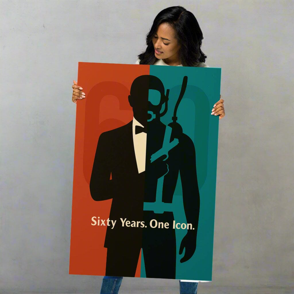 Sixty Years. One Icon Poster SIS Training Gear 24″×36″ 