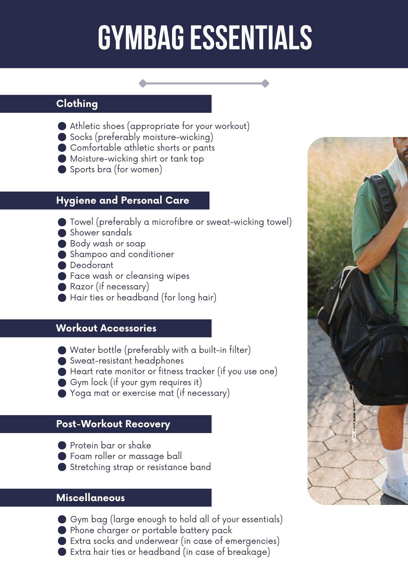 Ultimate Fitness Checklist