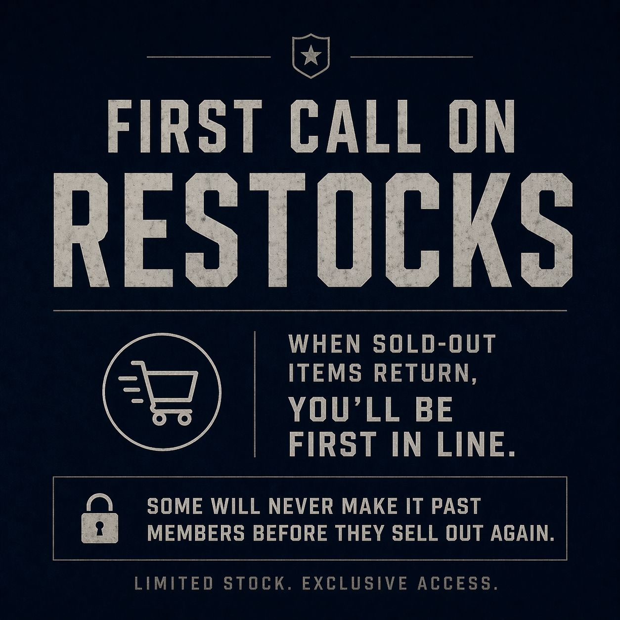 Exclusive Membership