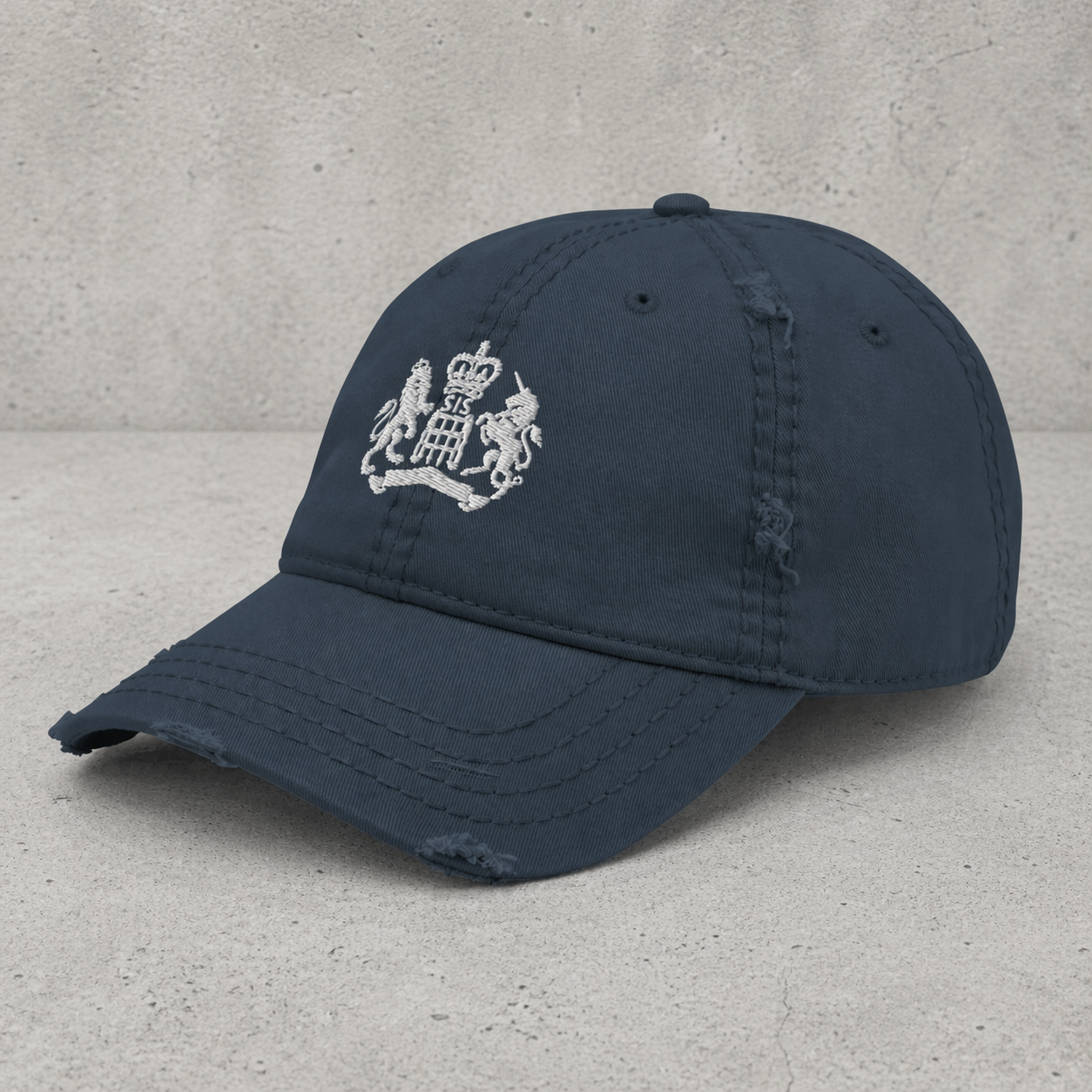 Distressed S.I.S. Logo Hat