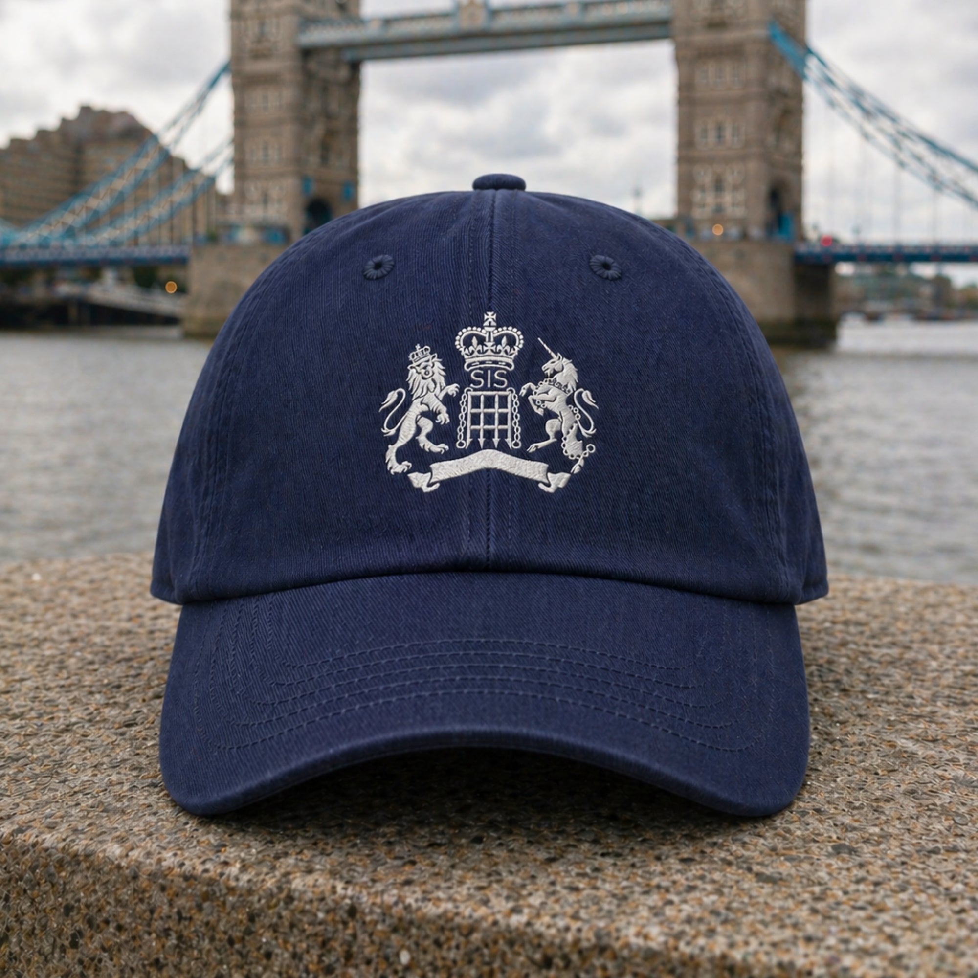James Bond Hat with Embroidered S.I.S. Logo from Skyfall