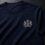 James Bond T-Shirt with Embroidered S.I.S. Logo from Skyfall Closeup product shot
