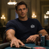 James Bond playing Poker in Casino Royale wearing an S.I.S. Training Gear T-Shirt 