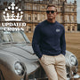 Updated UK King's Crown Logo Jumper