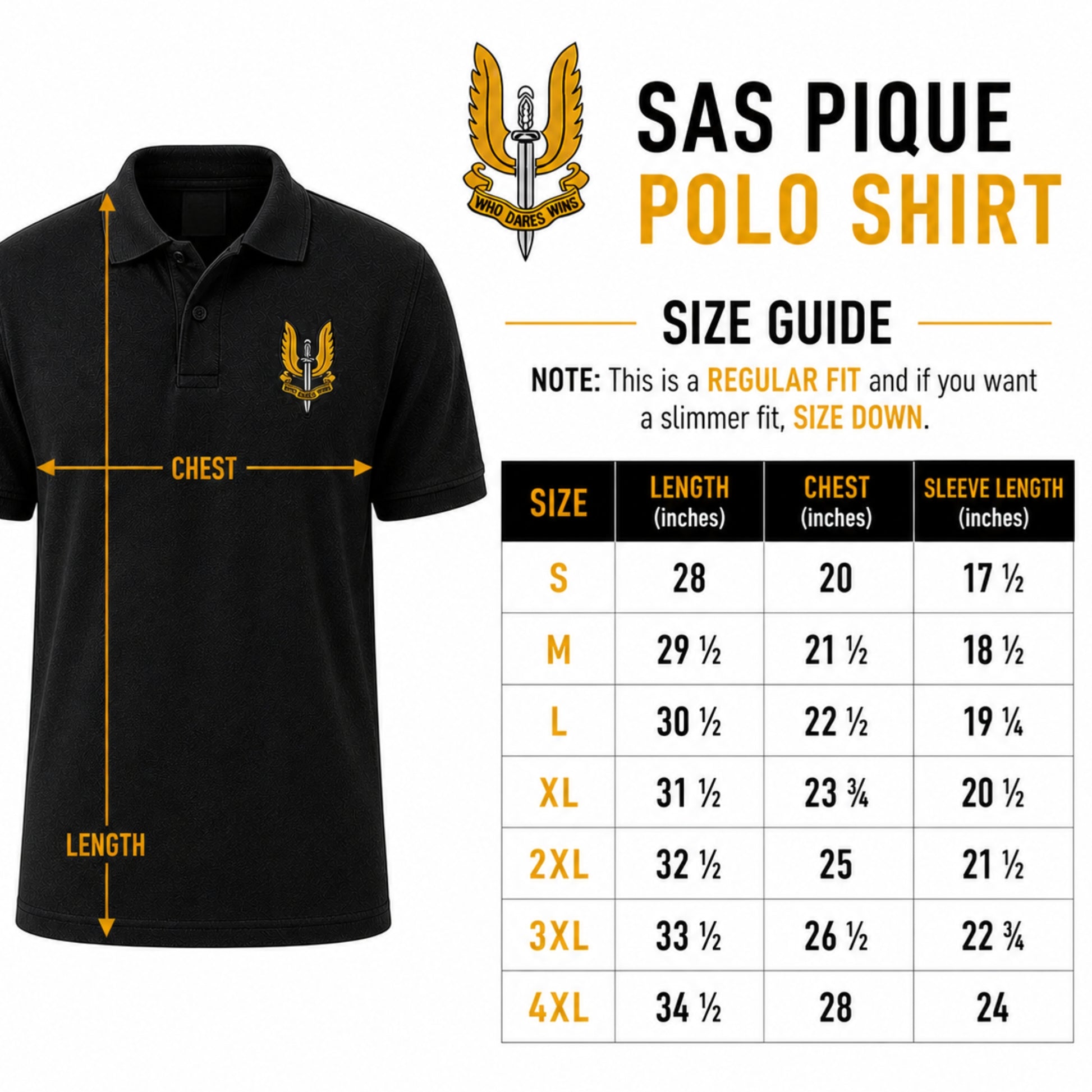 SAS Pique Polo