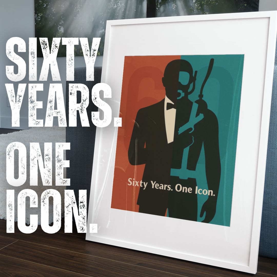 Sixty Years. One Icon Poster SIS Training Gear A2 (16.5″×23.3″) 