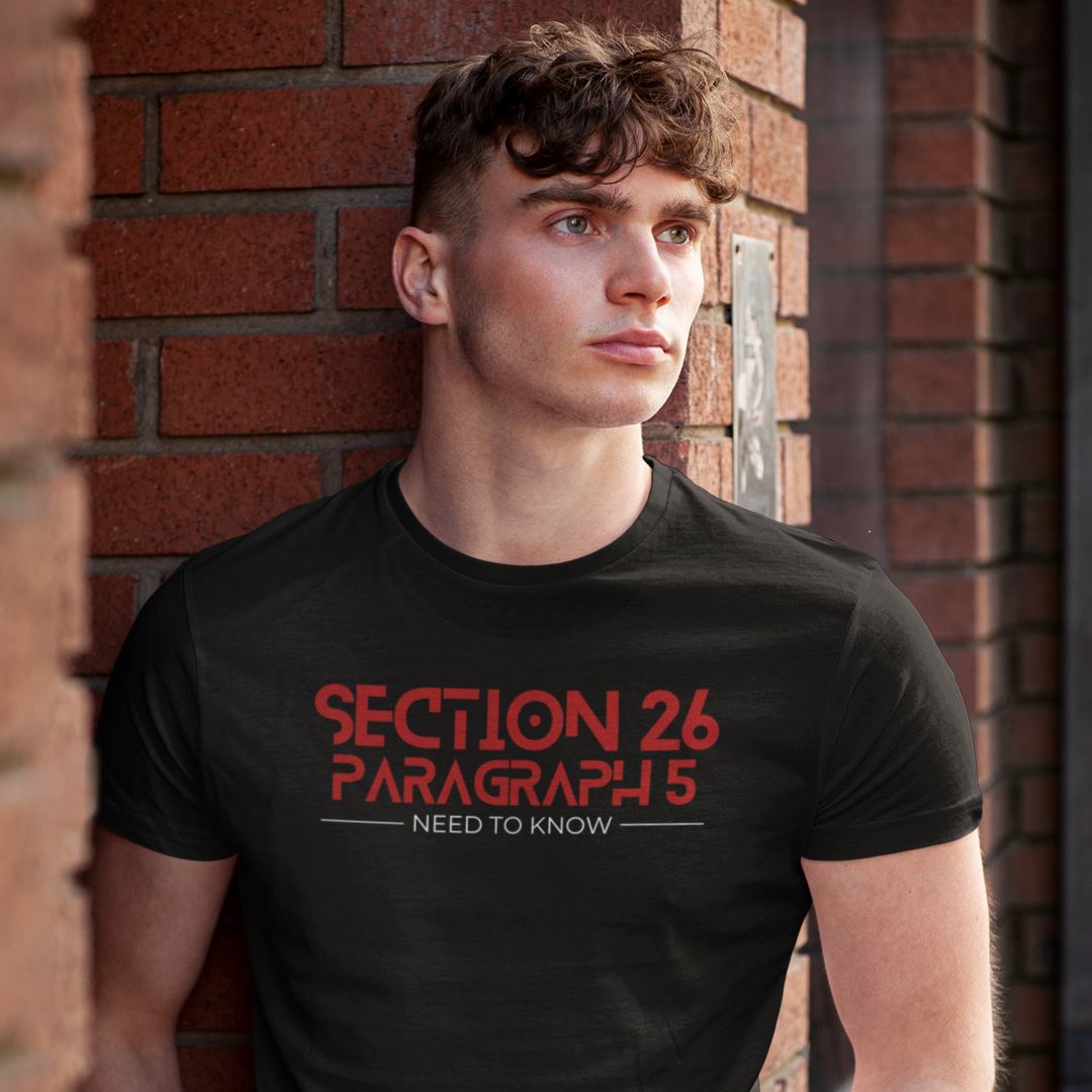 Section 26 Paragraph 5 T-Shirt SIS Training Gear Black S 