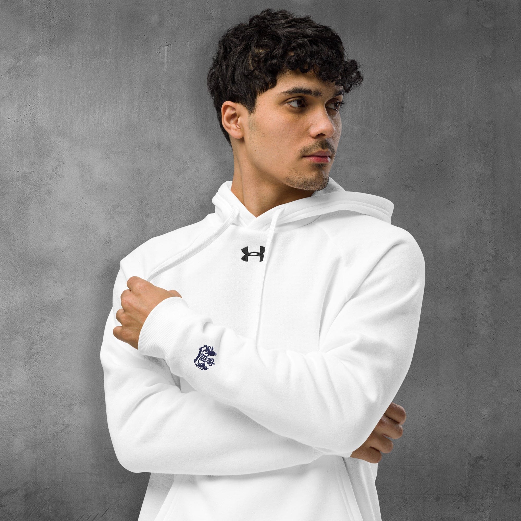 SIS x Under Armour® Hoodie SIS Training Gear White S 