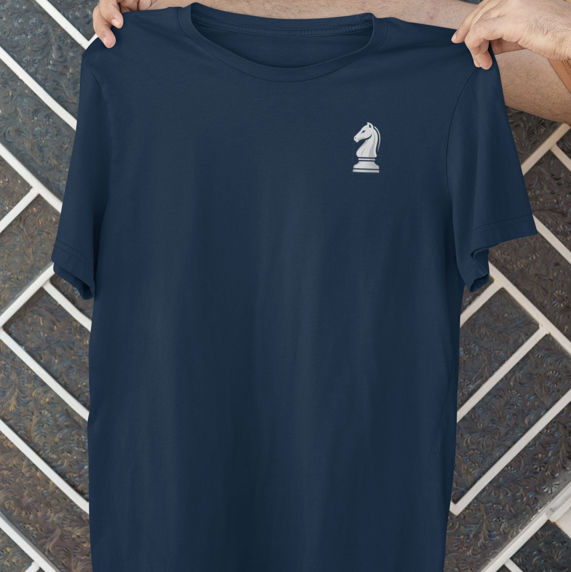 White Knight T-Shirt SIS Training Gear Navy S 