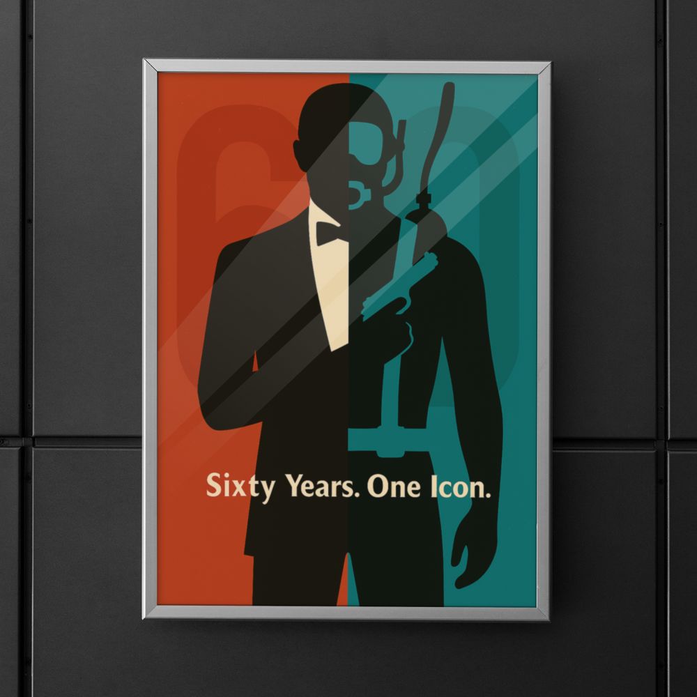 Sixty Years. One Icon Poster SIS Training Gear A1 (23.3″×33.1″) 