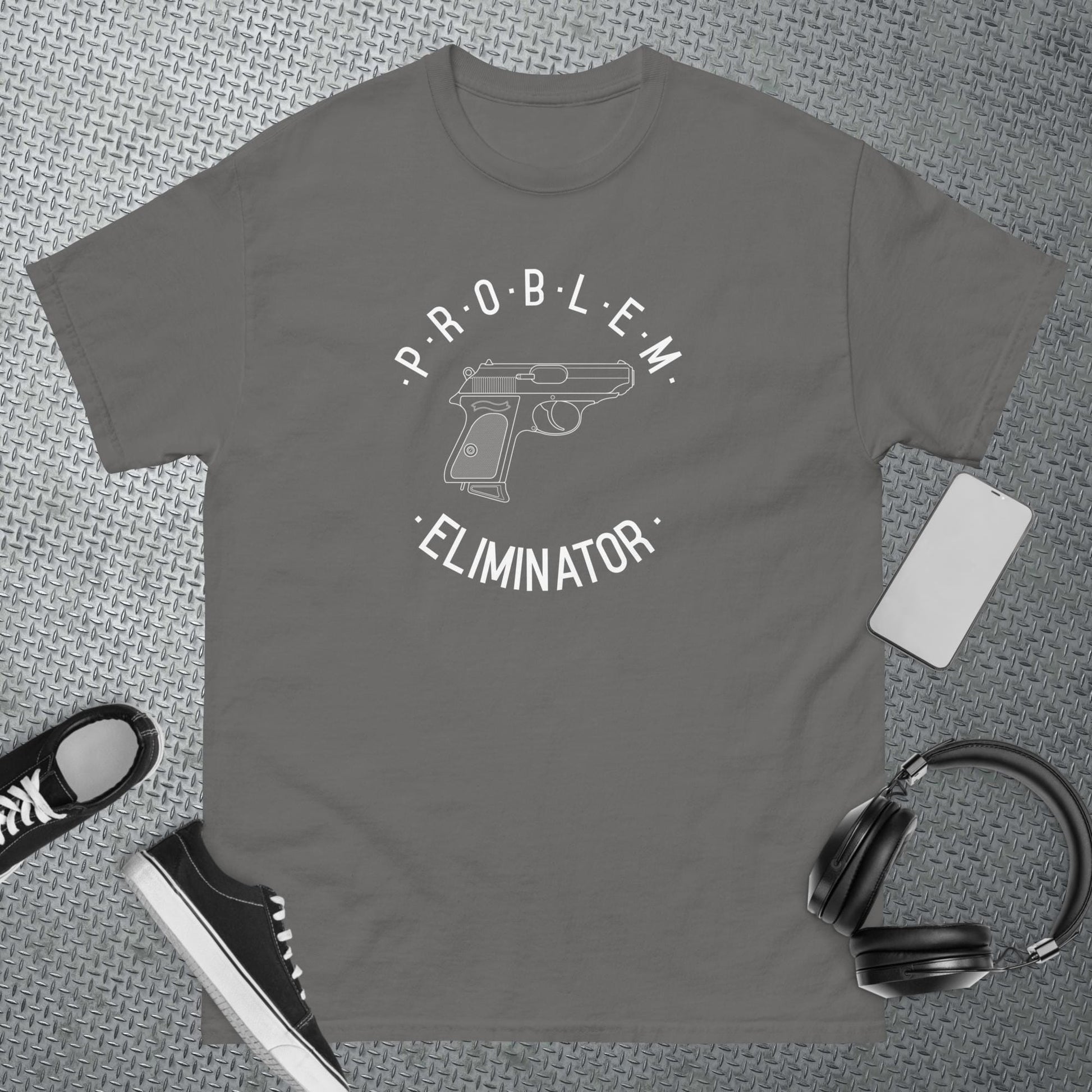 Problem Eliminator T-Shirt SIS Training Gear Grey S 
