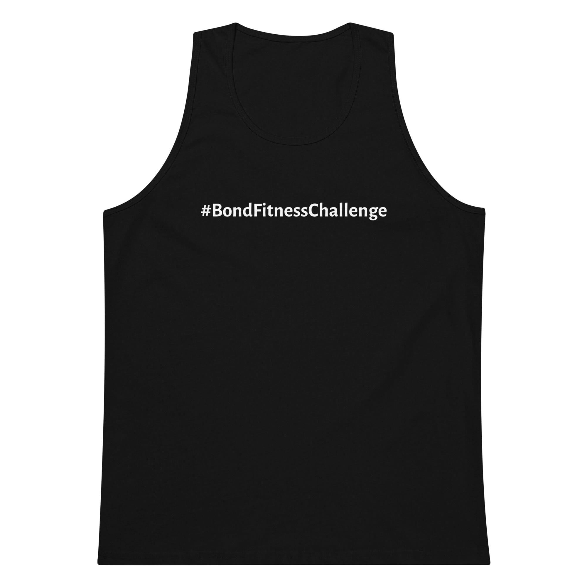 #BondFitnessChallenge Premium Tank Top SIS Training Gear Black S 
