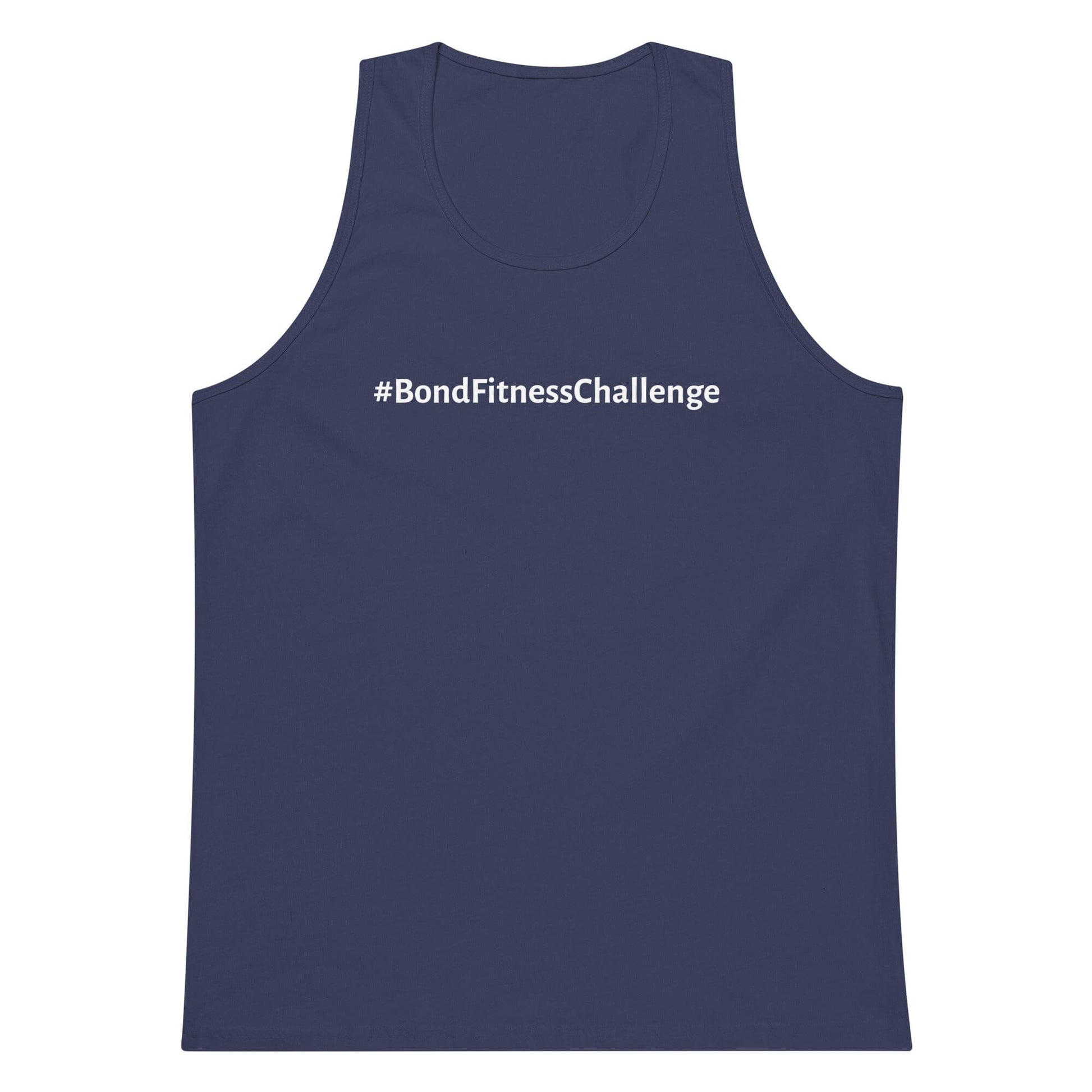 #BondFitnessChallenge Premium Tank Top SIS Training Gear Harbor Blue S 