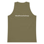 #BondFitnessChallenge Premium Tank Top SIS Training Gear Military Green S 