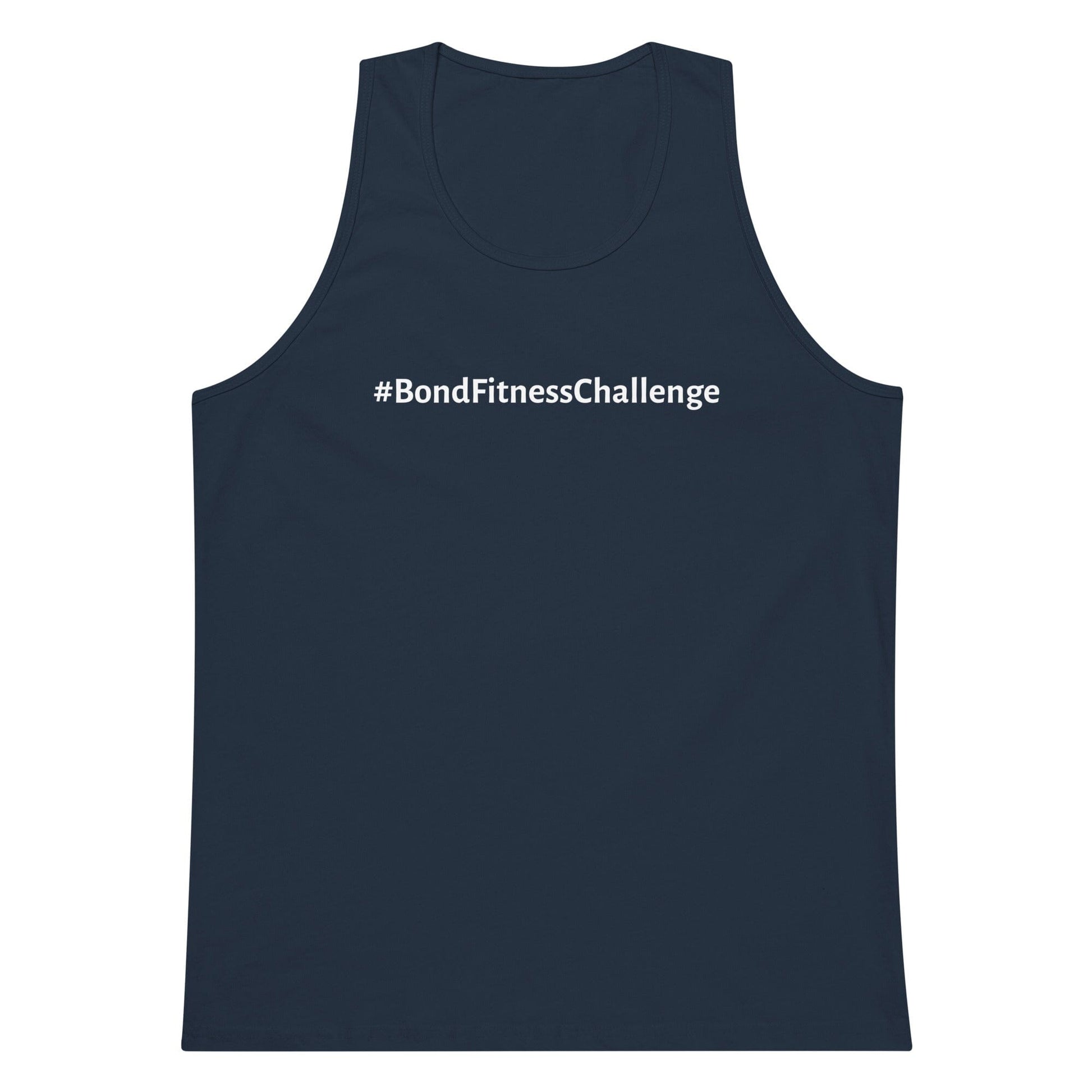#BondFitnessChallenge Premium Tank Top SIS Training Gear Navy S 