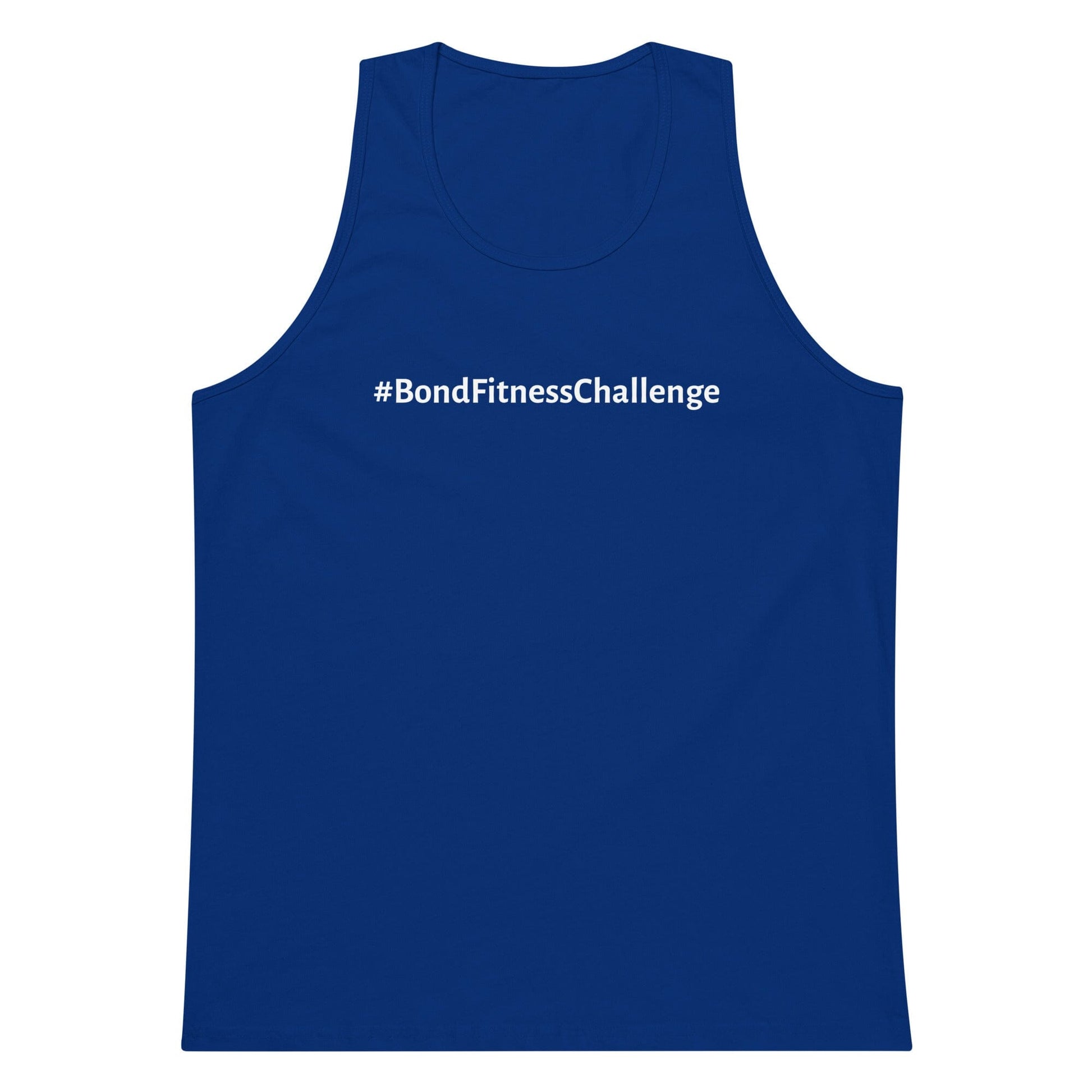 #BondFitnessChallenge Premium Tank Top SIS Training Gear Team Royal S 