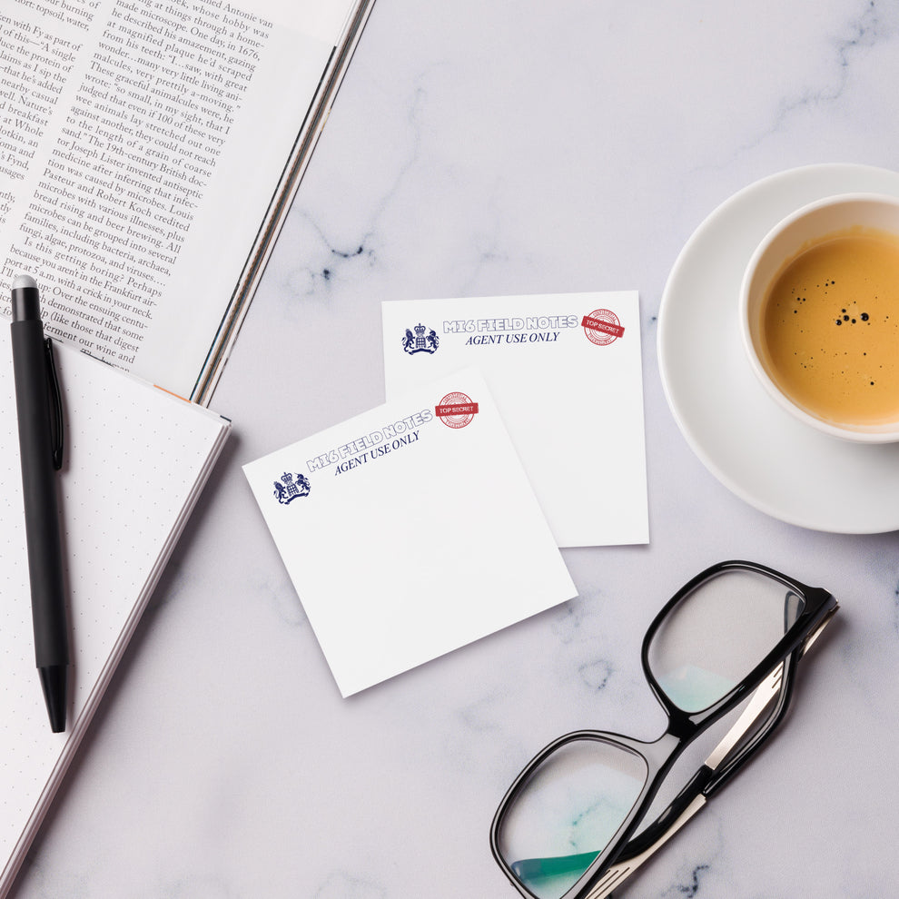 MI6 Field Notes Pad – S.I.S. Training Gear