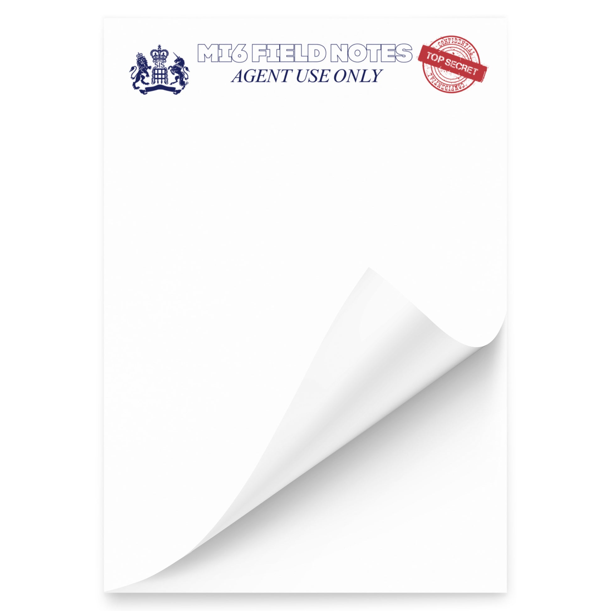 MI6 Field Notes Pad