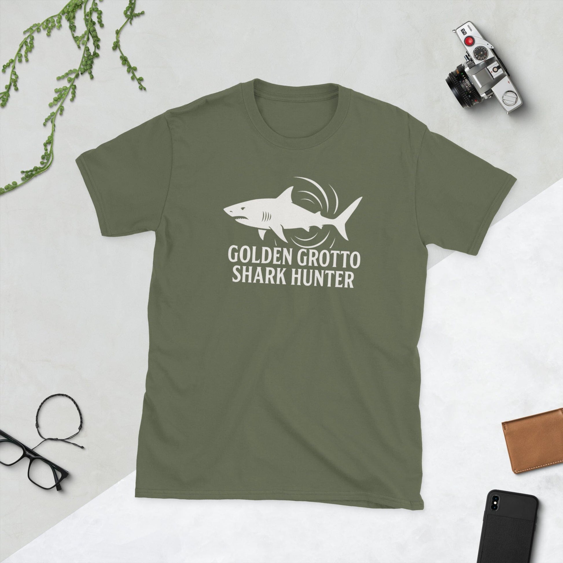 Golden Grotto Shark Hunter T-Shirt SIS Training Gear Military Green S 