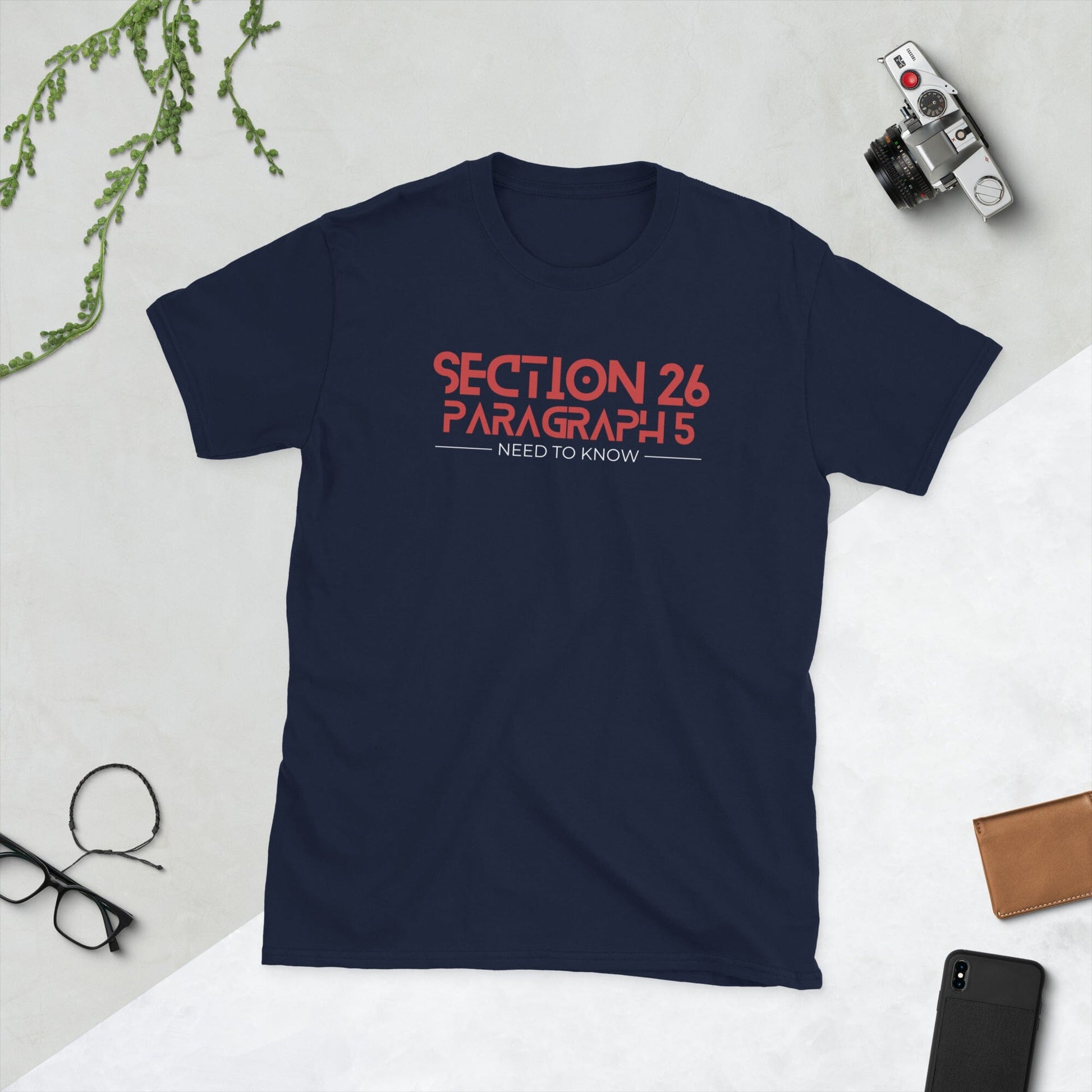 Section 26 Paragraph 5 T-Shirt SIS Training Gear Navy S 