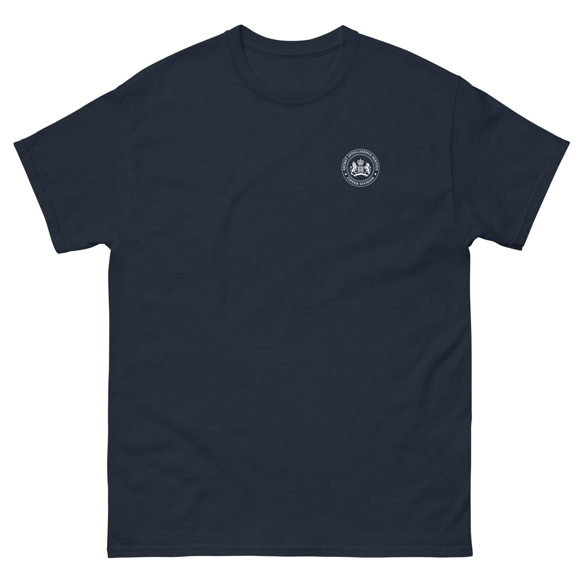 Cipher Division T-Shirt (Small Logo) SIS Training Gear Navy S 