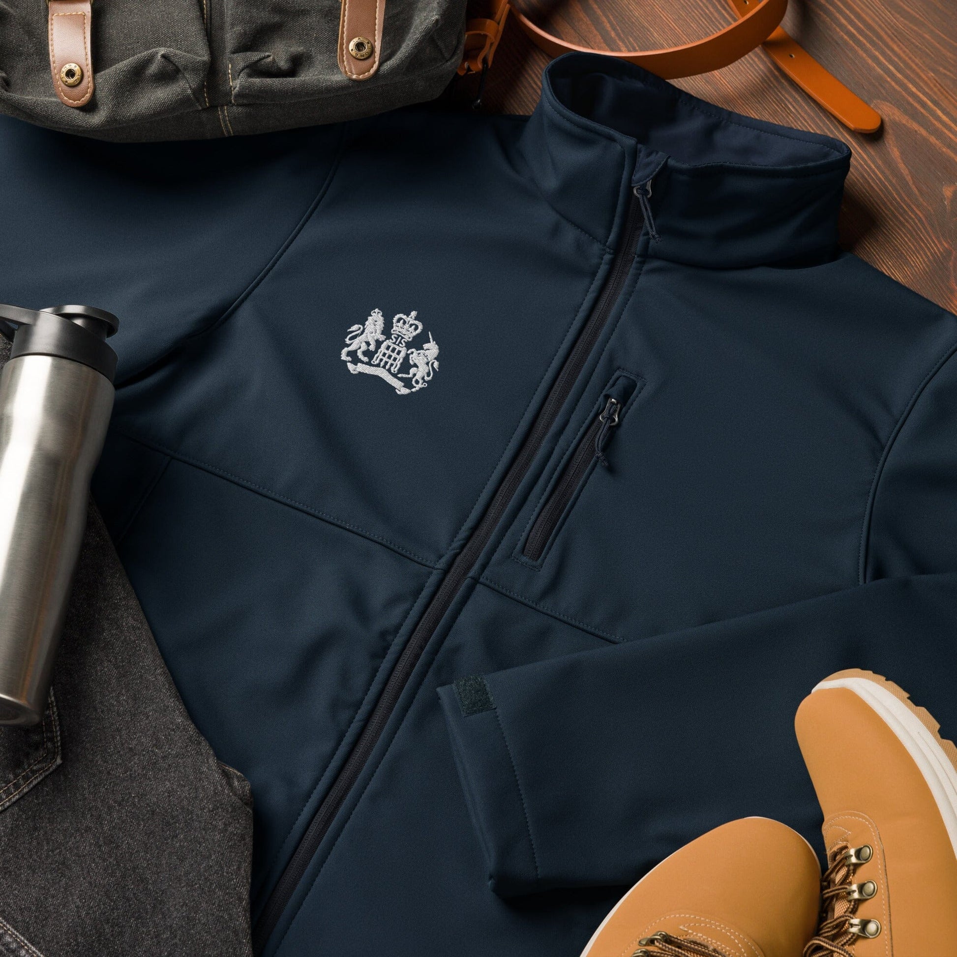 Columbia Soft Shell Jacket SIS Training Gear Navy S 