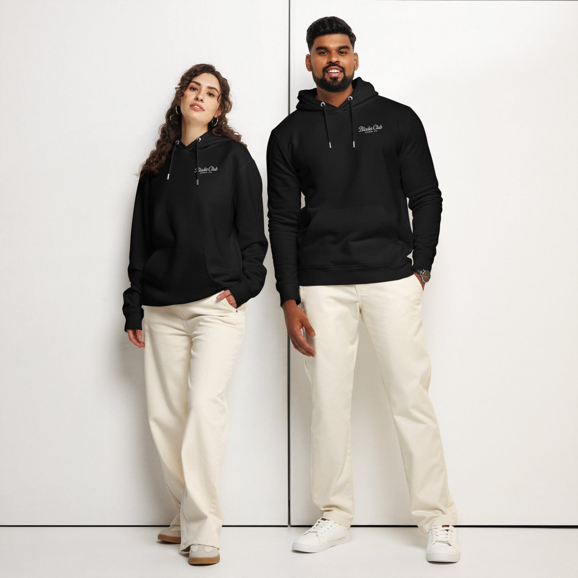 Blades Club Luxury Hoodie - Small Logo SIS Training Gear 