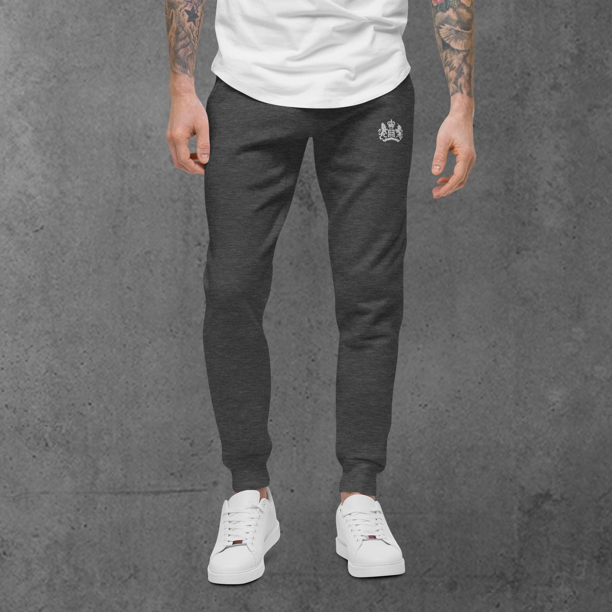 Fleece Sweatpants SIS Training Gear Charcoal XS 