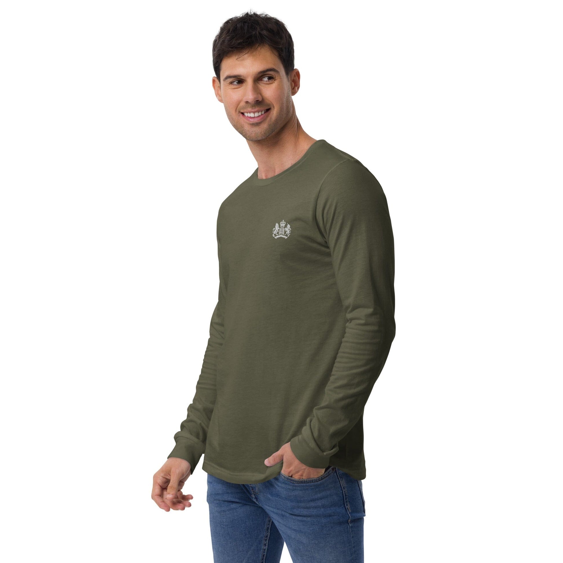 Khacki Long Sleeve Shirt SIS Training Gear XS 