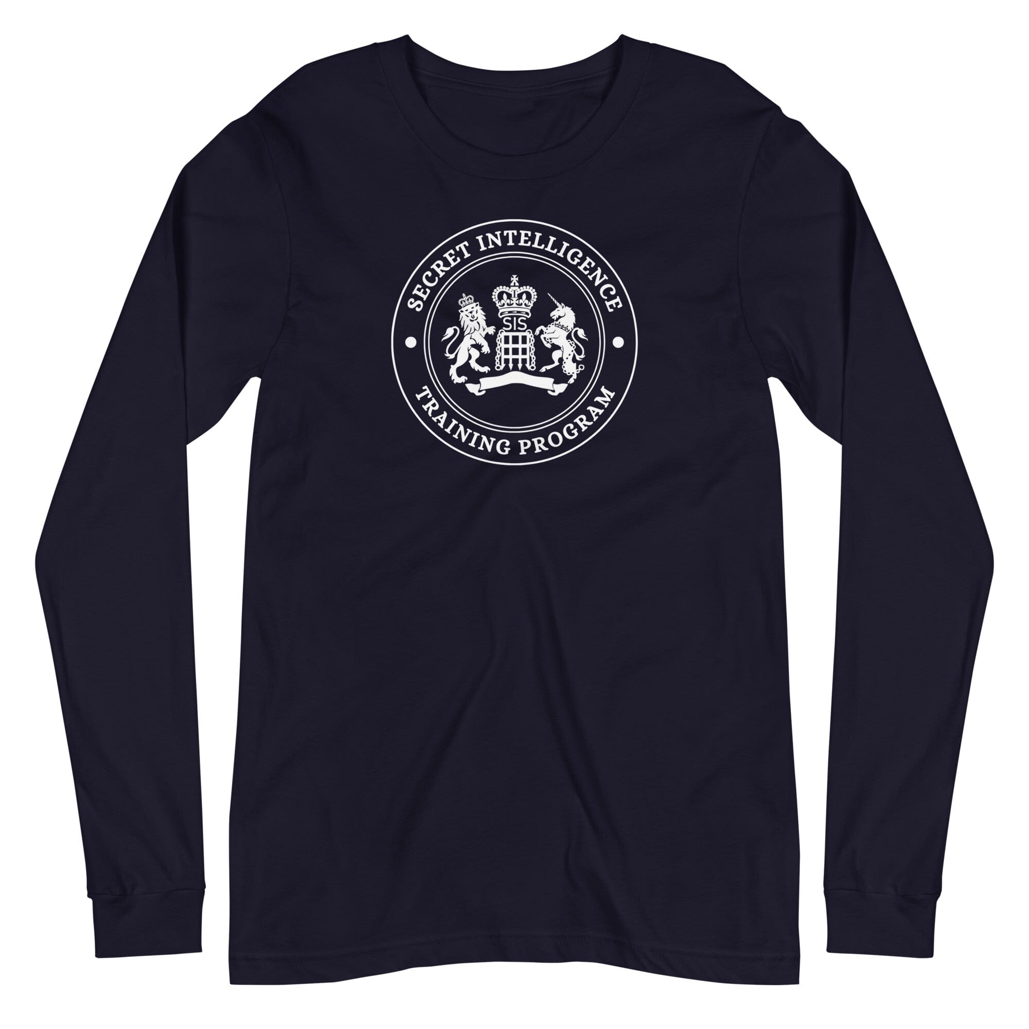 Secret Training Program Long Sleeve Shirt SIS Training Gear Navy XS 