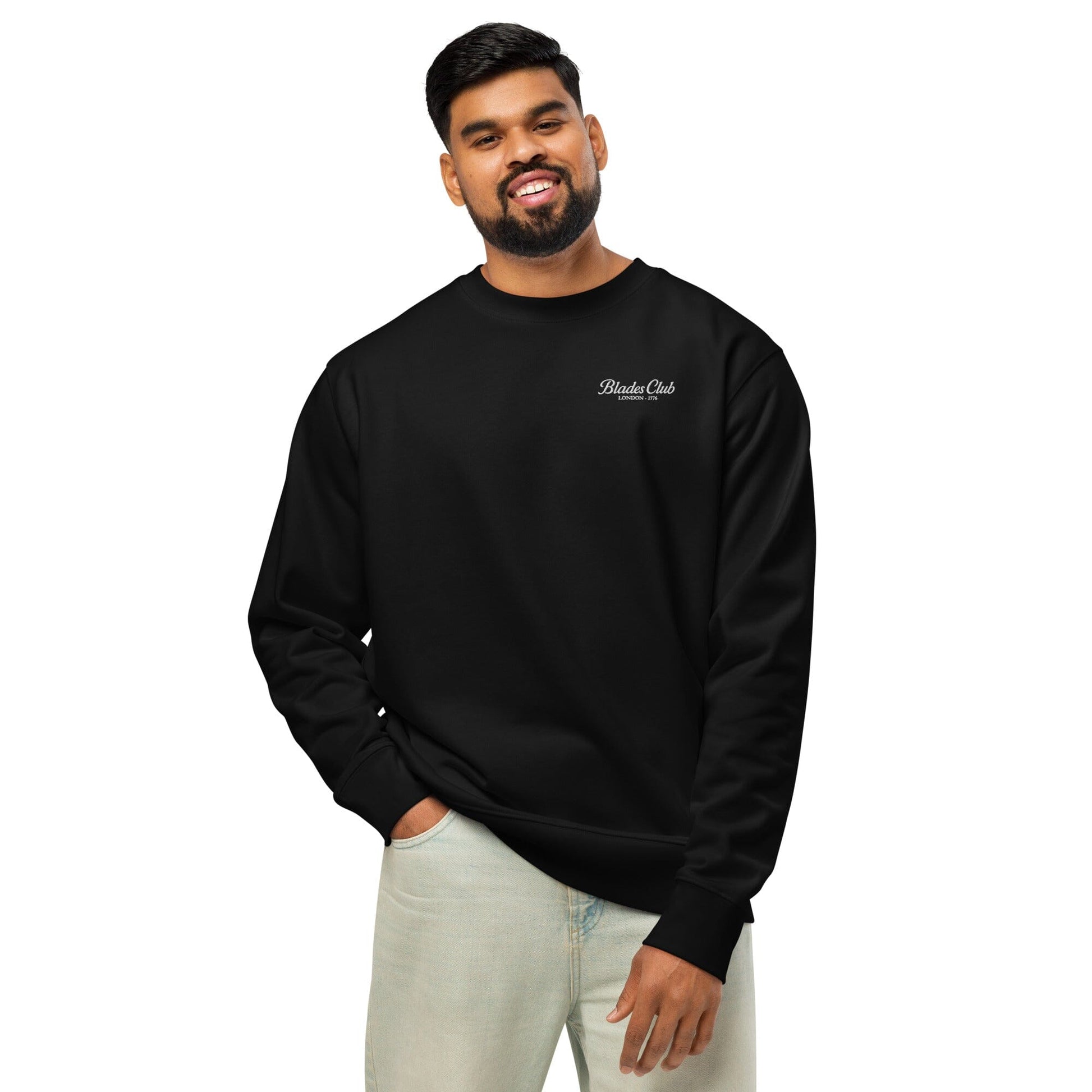 Blades Club Luxury Sweatshirt - Small Logo SIS Training Gear 