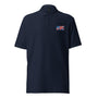 USA UK Flag Pique Polo Shirt SIS Training Gear Navy S 