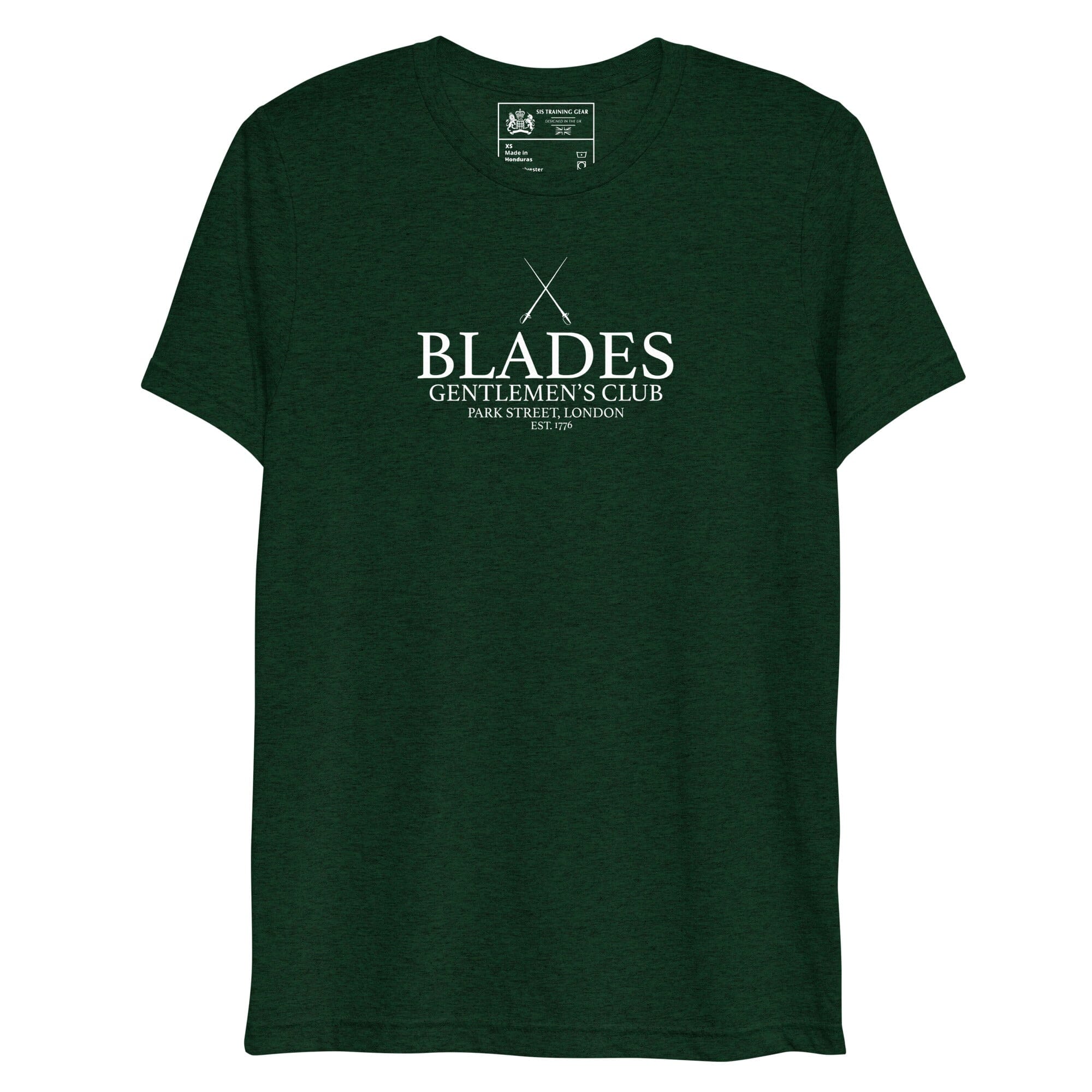 Blades Sword Luxury T-Shirt SIS Training Gear Green XS 
