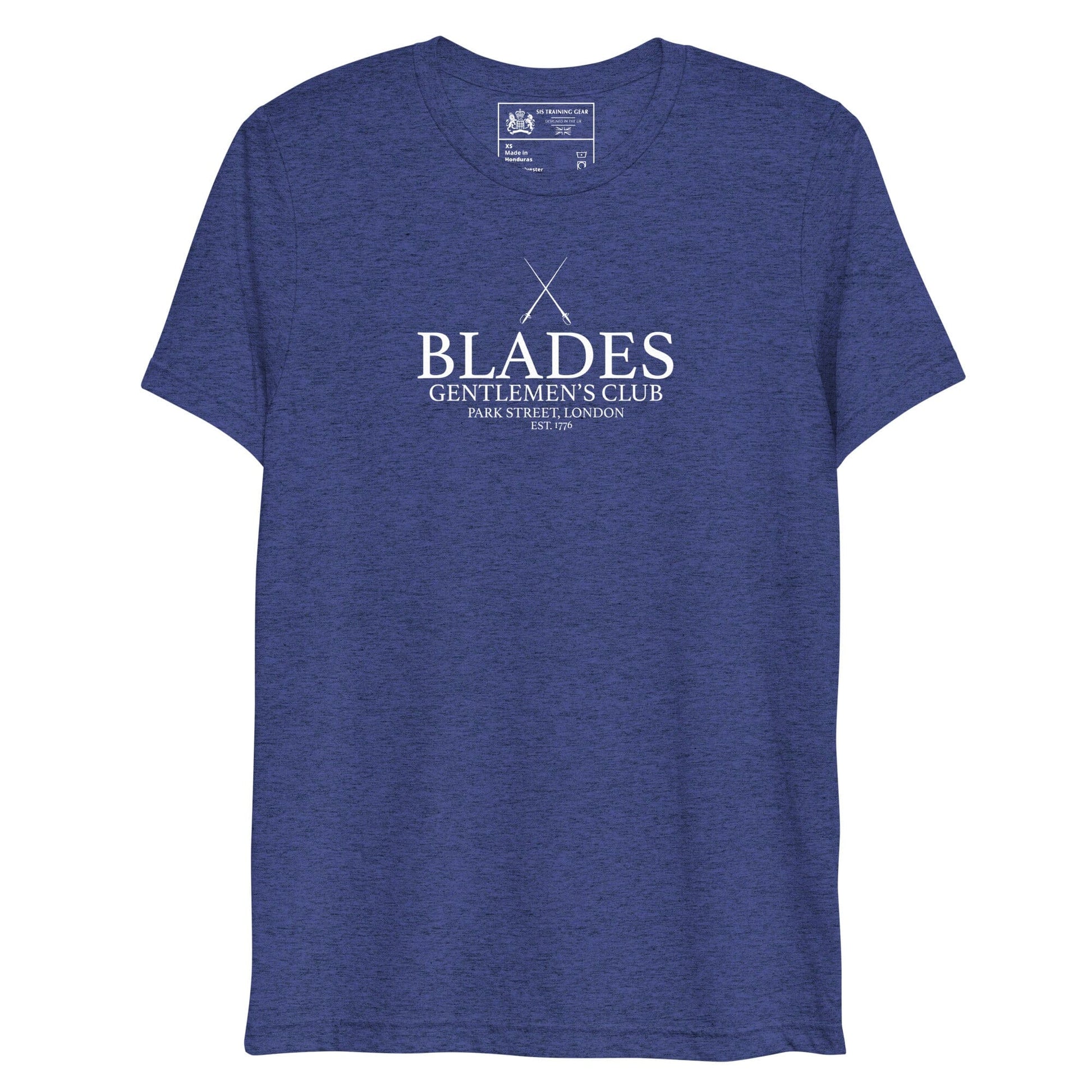 Blades Sword Luxury T-Shirt SIS Training Gear Navy XS 