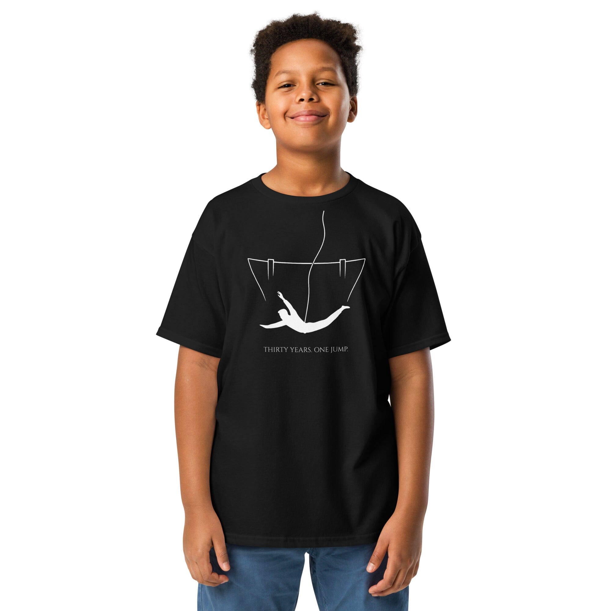 Kids Thirty Years, One Jump T-Shirt SIS Training Gear Black XS 