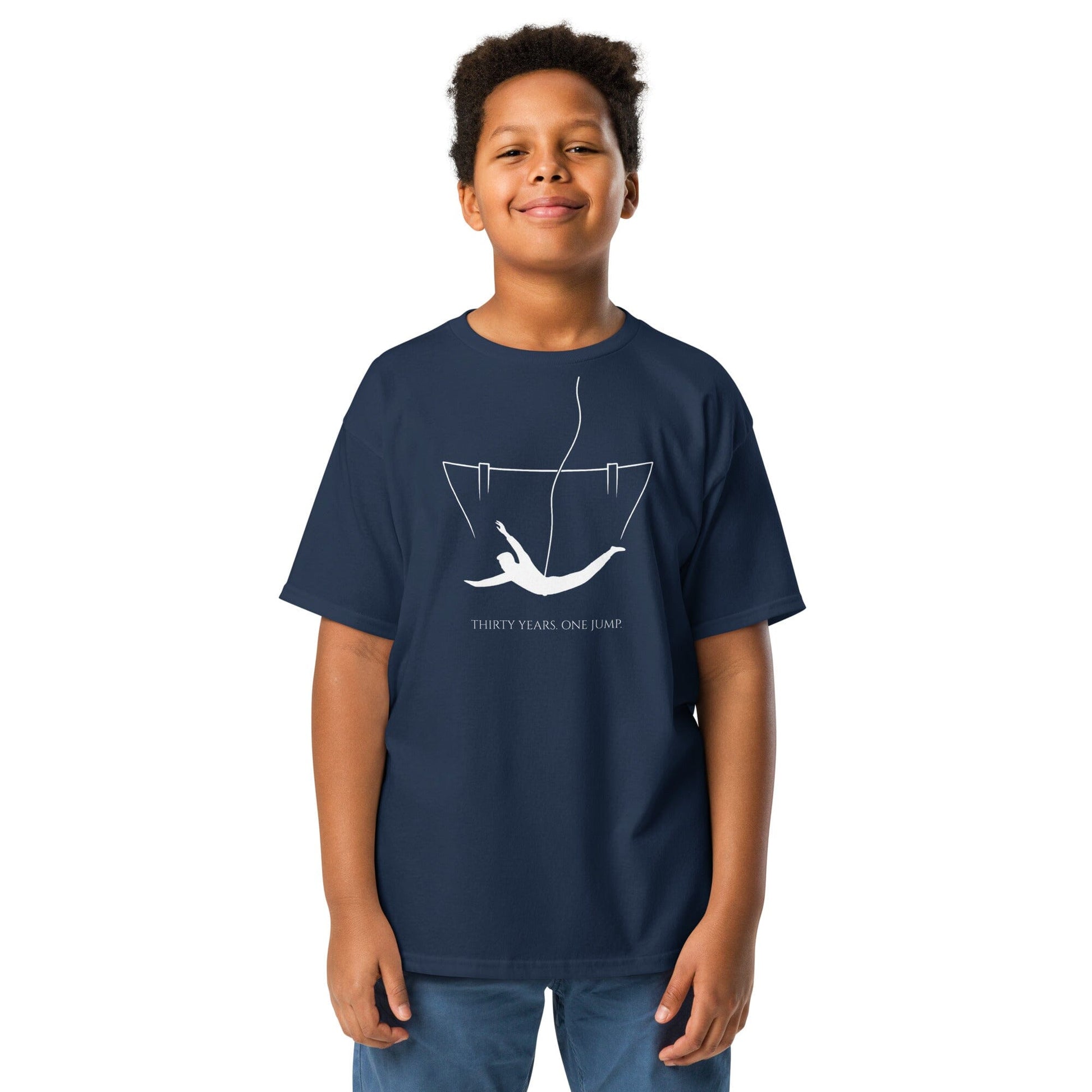 Kids Thirty Years, One Jump T-Shirt SIS Training Gear Navy XS 