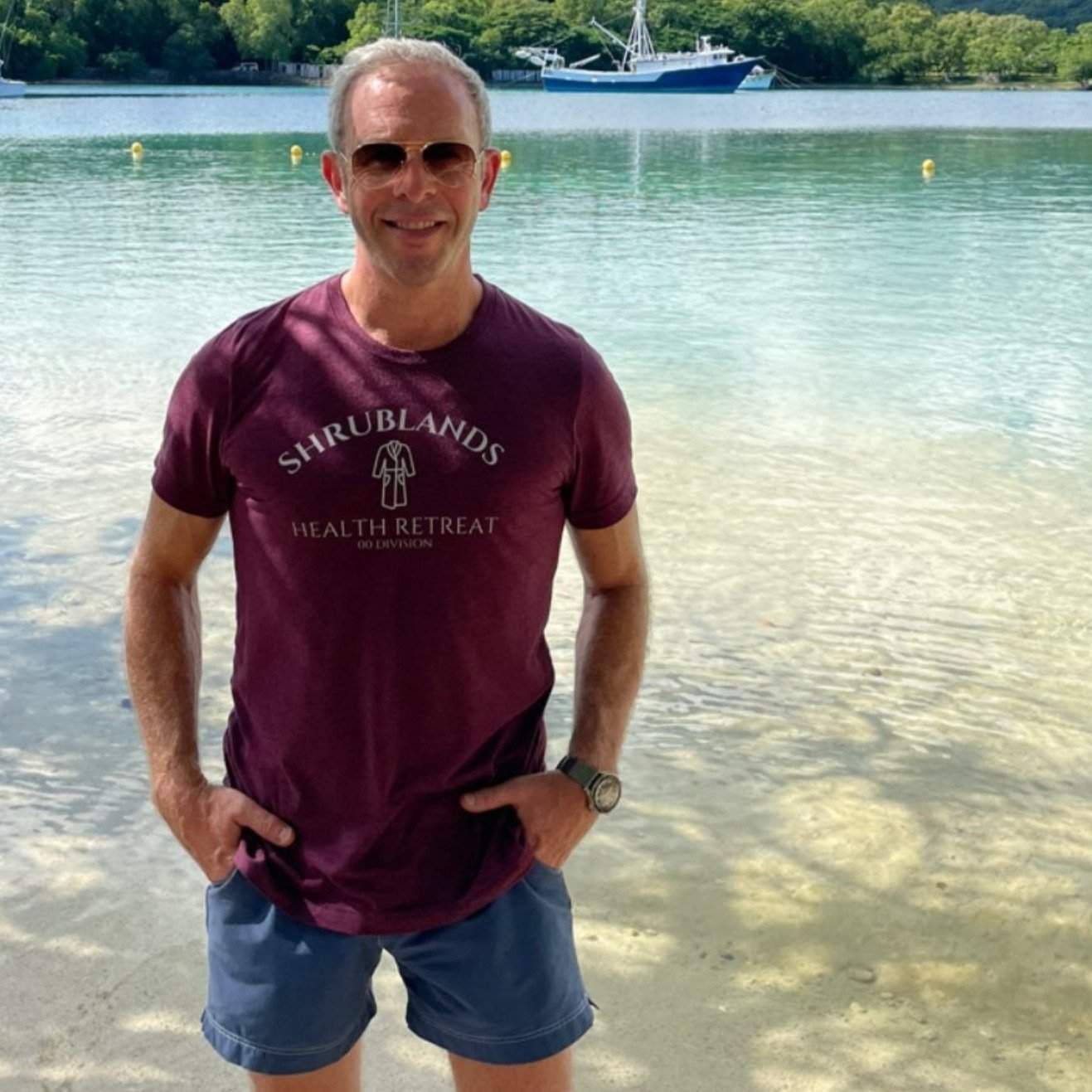 Shrublands Health Retreat Tri-Blend T-Shirt Q Branch Media 