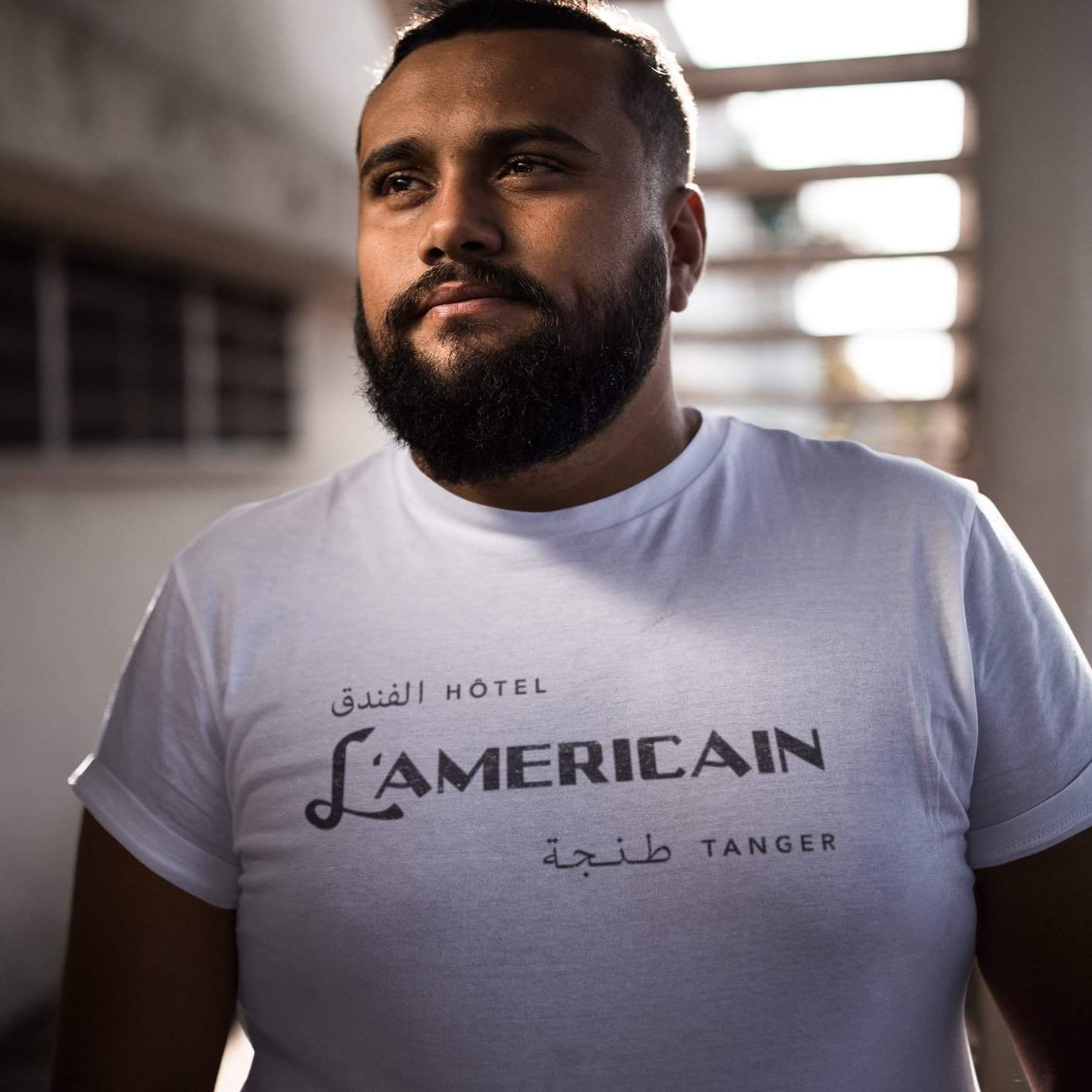 L'Americain Hotel T-Shirt SIS Training Gear White S 