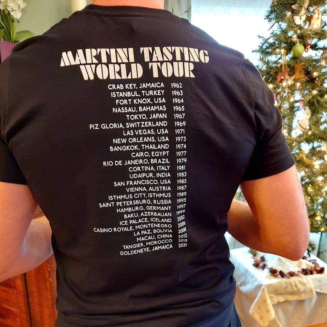 Martini Tasting World Tour Short-Sleeve T-Shirt Q Branch Media 