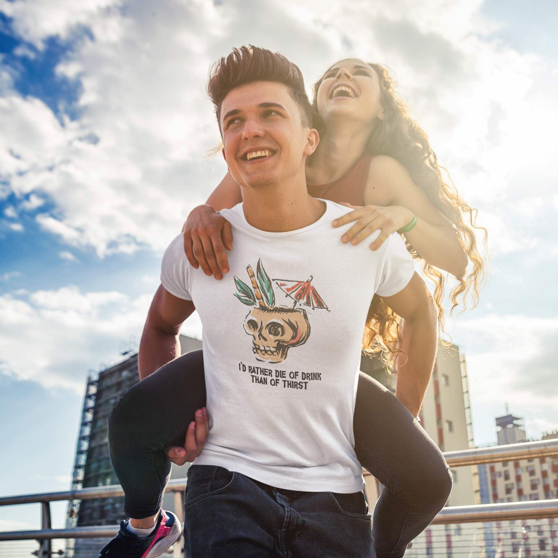 I'd Rather Die of Drink Than of Thirst T-Shirt Shirts & Tops SIS Training Gear 