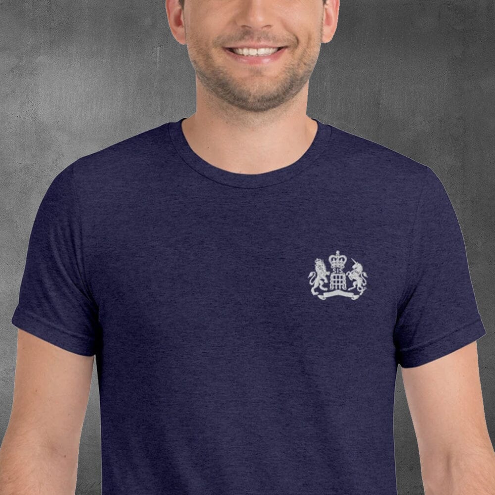 Luxury Touch Training T-Shirt Q Branch Media Navy XS 