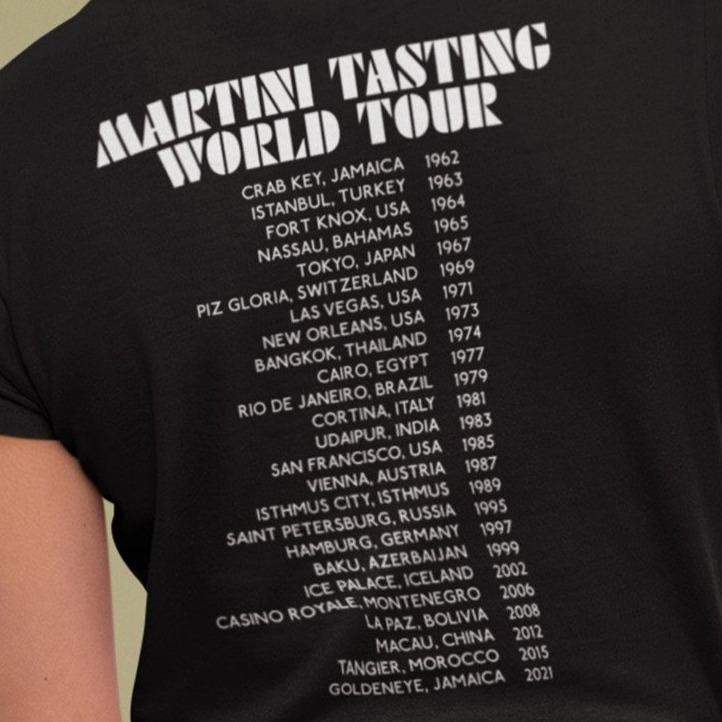 Martini Tasting World Tour Short-Sleeve T-Shirt Q Branch Media 