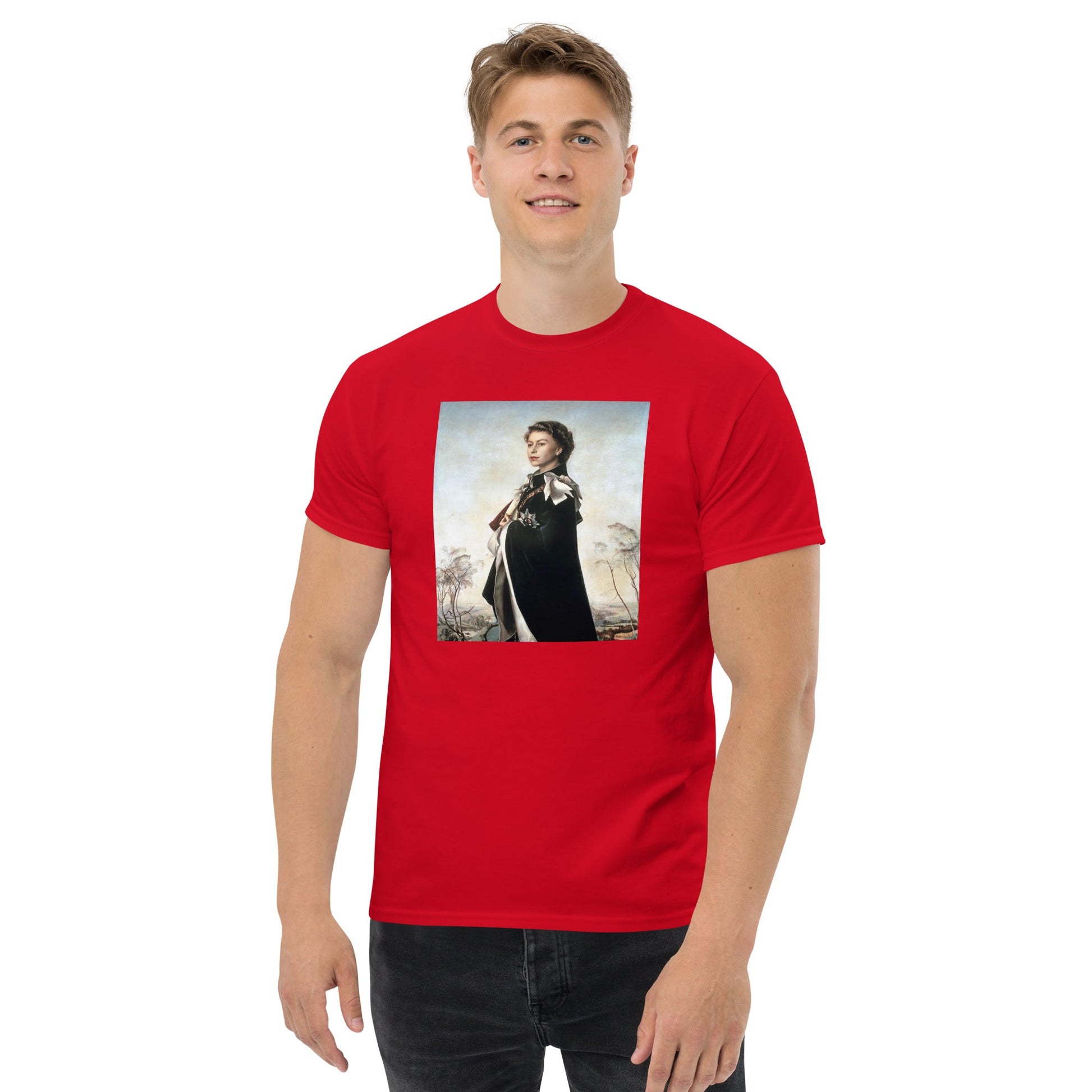 Queen Portrait T-Shirt SIS Training Gear Red S 