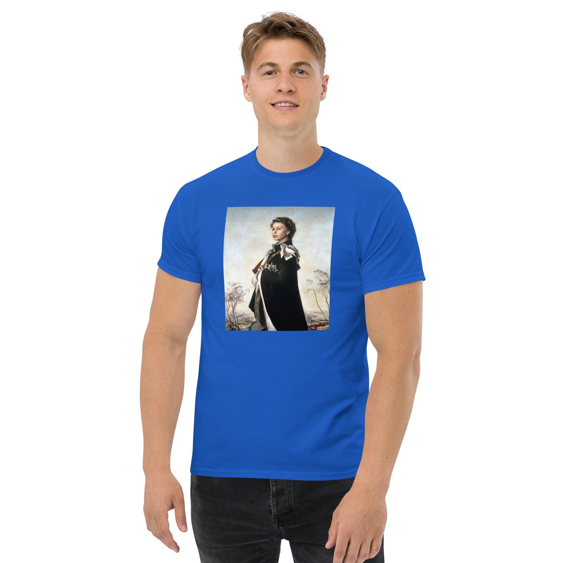 Queen Portrait T-Shirt SIS Training Gear Royal S 