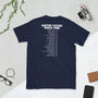 Martini Tasting World Tour Short-Sleeve T-Shirt Q Branch Media Navy S 