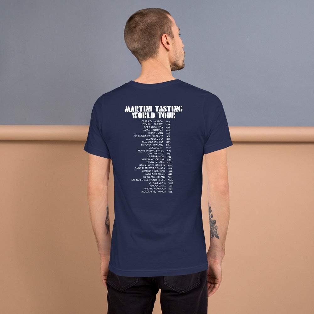 Martini Tasting World Tour Premium T-Shirt Q Branch Media 