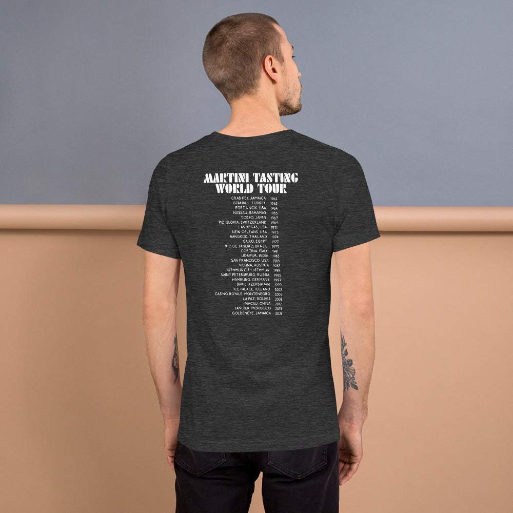 Martini Tasting World Tour Premium T-Shirt Q Branch Media 