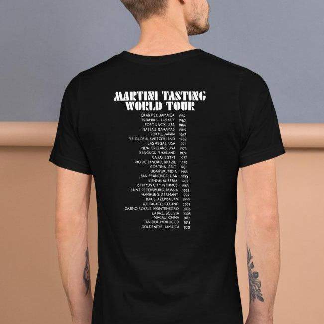 Martini Tasting World Tour Premium T-Shirt Q Branch Media 